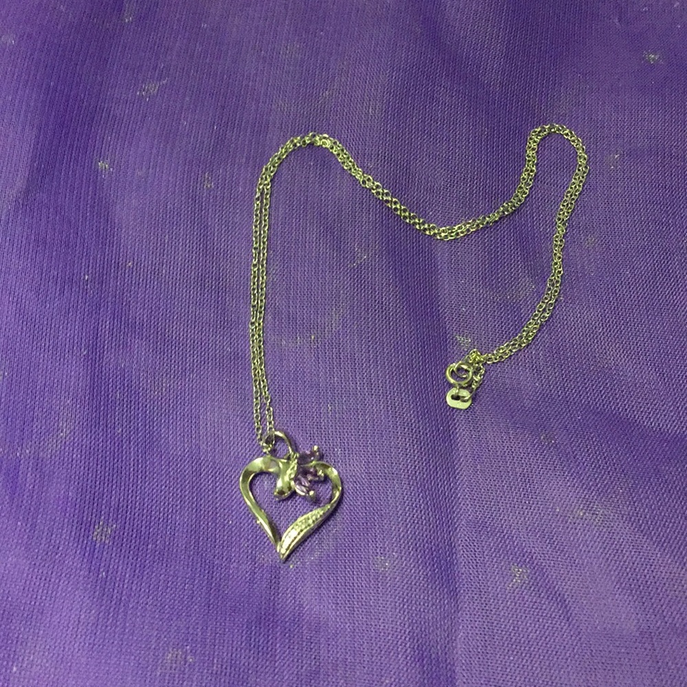 Heart 💜 Necklace